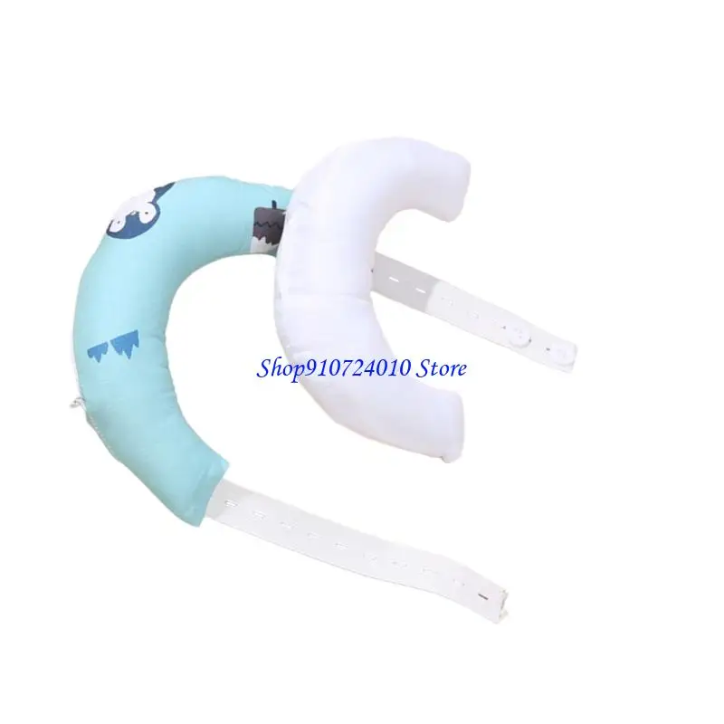 

77HD Подушка для младенцев в форме полумесяца, дышащая подушка для поддержки шеи
