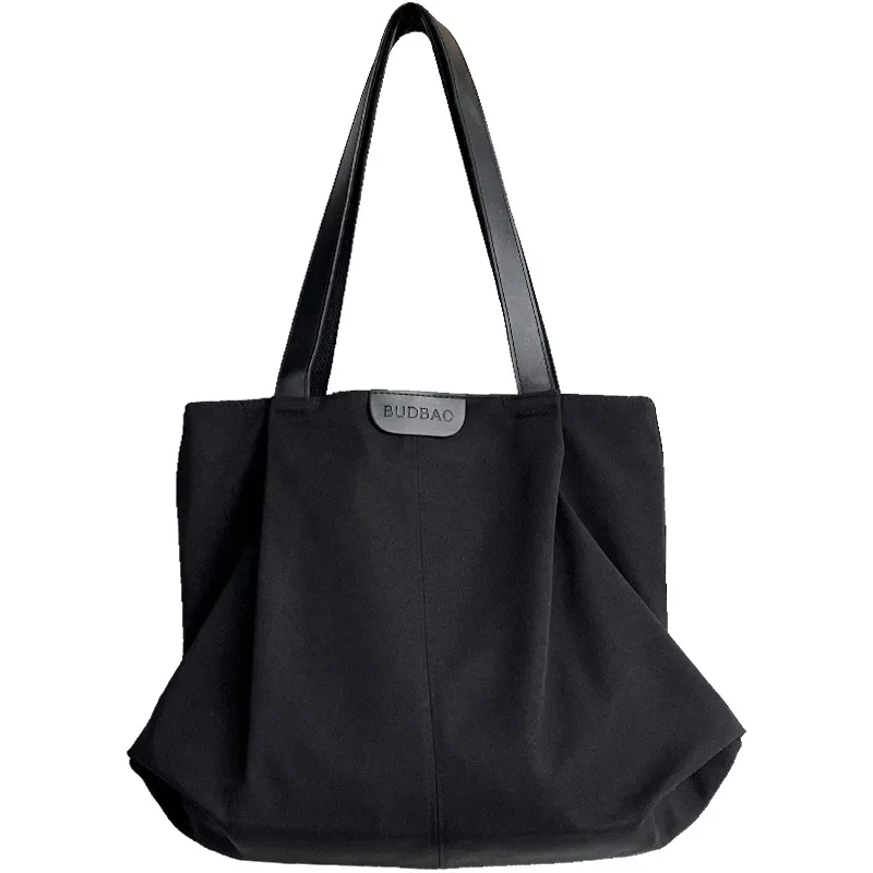 Универсальная пригородная ленивая холщовая сумка-тоут, простая повседневная литературная студенческая сумка на одно плечо