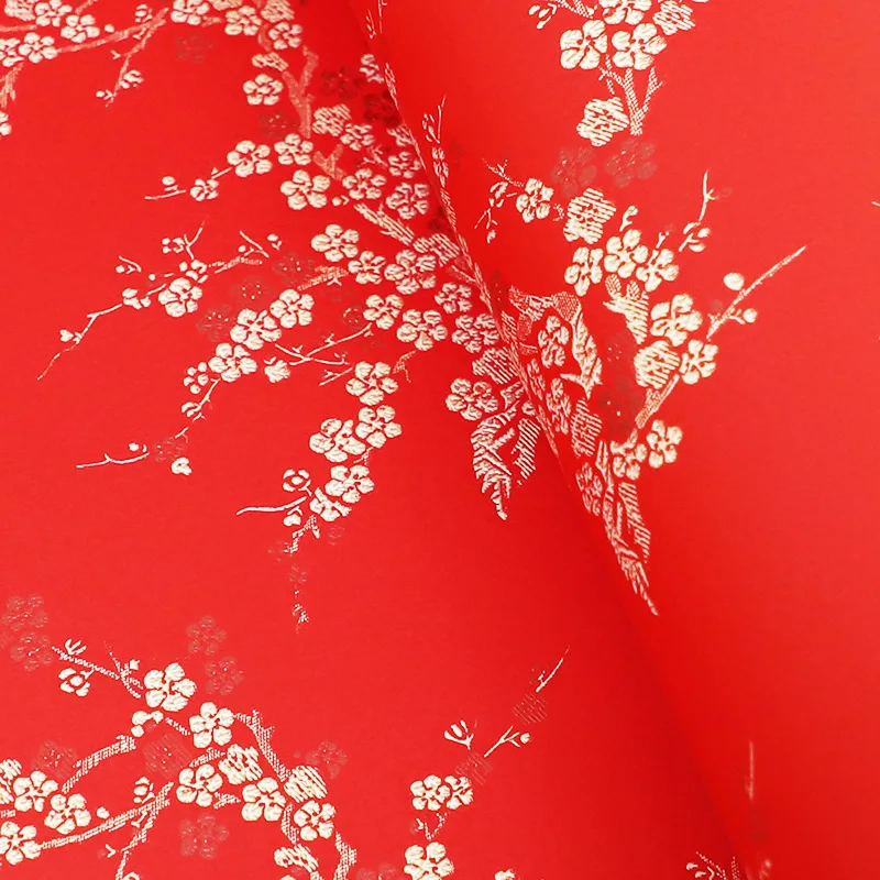 Exquisite Gift Box Thickened Hot Stamping Paper Ribbon Flower Knot Beaded Beaded Wrapping Paper For Gift Box Valentine'S Day