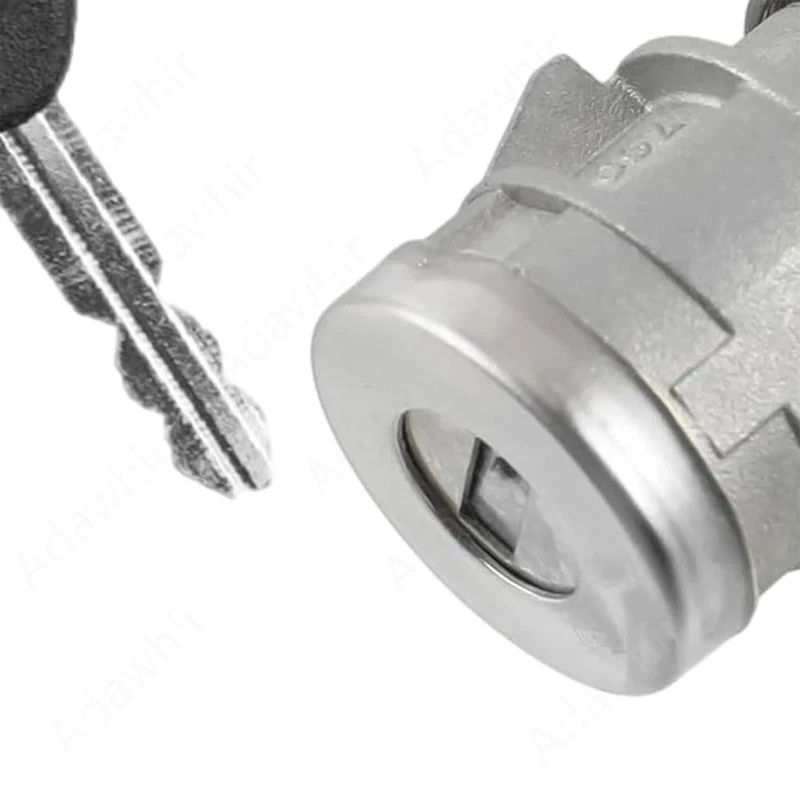 Tailgate Door Lock Cylinder with Keys Rear Door Lock Cylinder for Toyota Tundra Tacoma Lock Cylinders 69055-0C030
