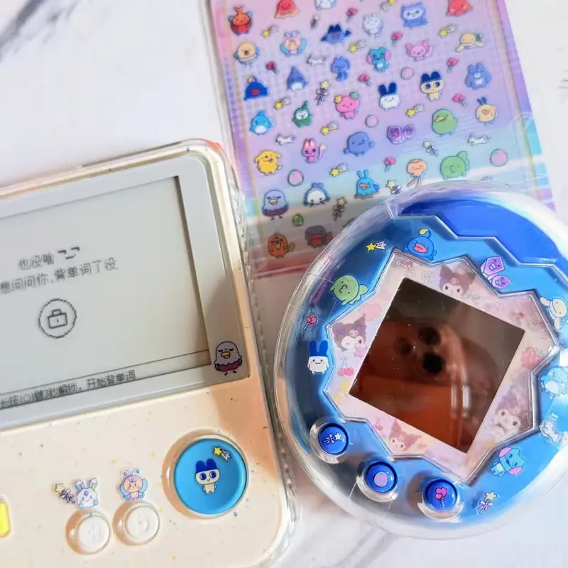 

В наличии Tamagotchi Paradise Happy Garden наклейка для дизайна ногтей с милым дизайном и наклейкой Doujinshi декоративная наклейка
