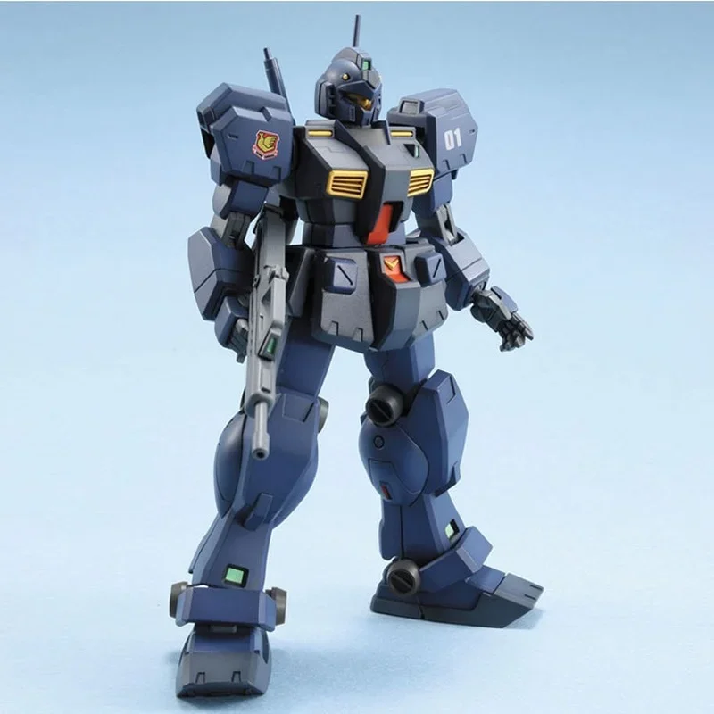 Bandai Echt Gundam Model Kit Anime Figuur Hguc 1/144 RGM-79Q Gm Quel Action Figures Collectible Ornamenten Speelgoed Geschenken Voor Kinderen