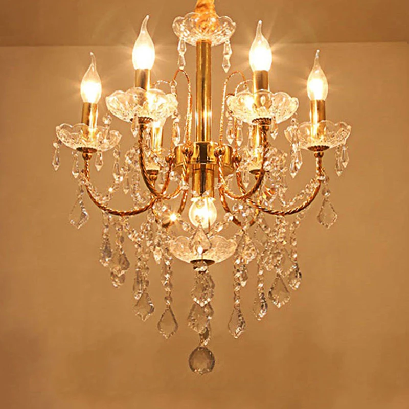 arte do ferro americano estilo vintage lustre de cristal prata quarto duplex apartamento droplight ouro villa hotel hall lampada pendente 01