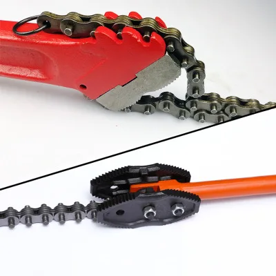 

Professional Heavy Chain Pipe Wrench Heavy Duty Chain Wrench Pipe Tool Maintenance