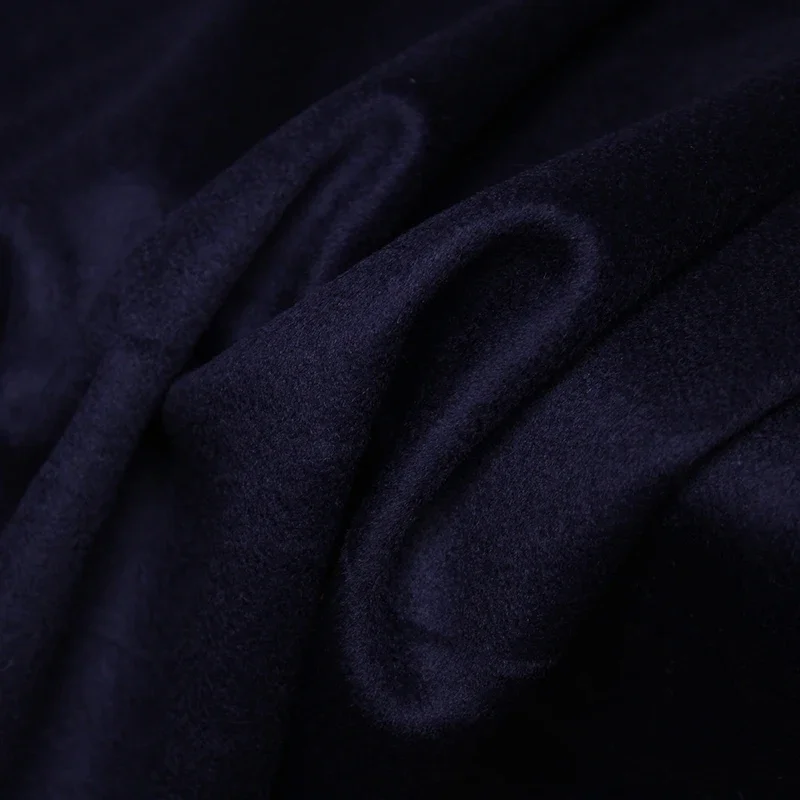 Redraspberry Dark Blue Overcoating Cashmere Wool Garment Materials Women Suits Pants Overcoat DIY Clothes Fabrics Freeshipping