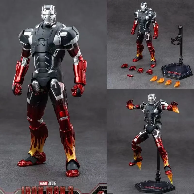 Marvel'S Genuine Iron Man Action Figurine Movie Anime Mk47 Mk41 Mk35 Mobile Figurine Toy Model For Boy Birthday Gift Holiday