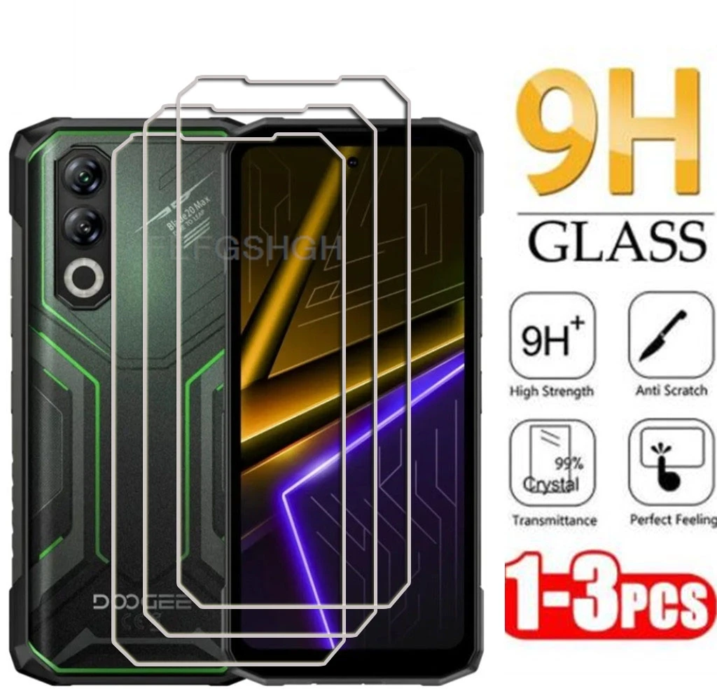 Защитное закаленное стекло 9H для Doogee Blade 20 Max 6,6 дюйма 2025 Doogee Blade 20 Max 20Max Защитная пленка для экрана