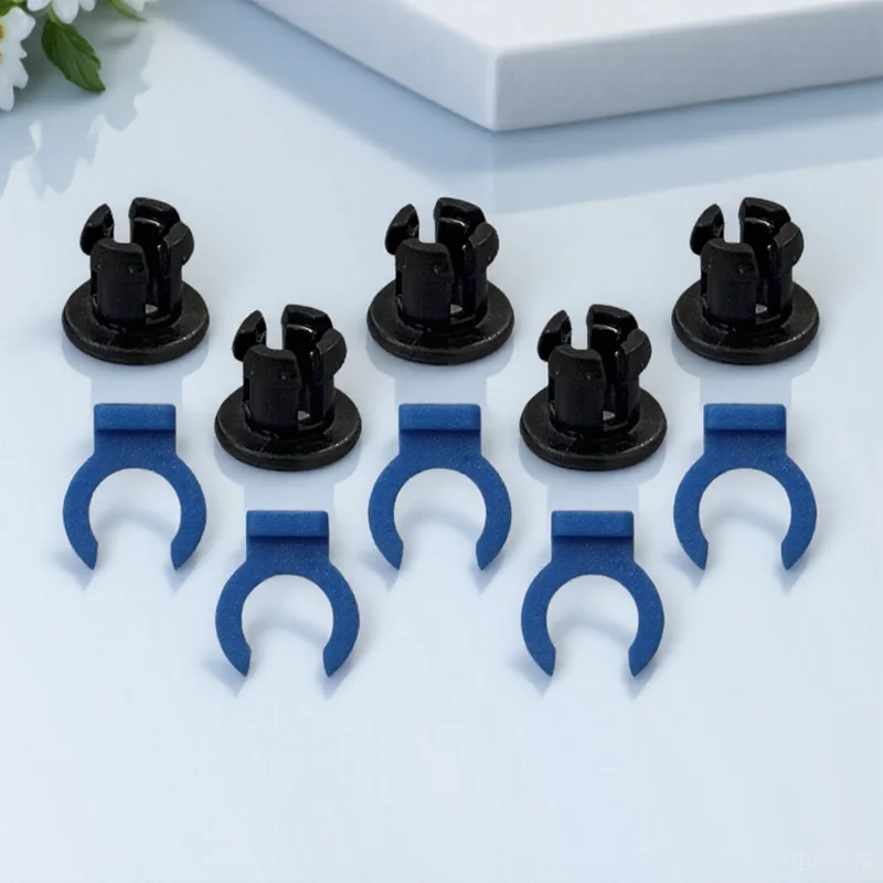 

1 set 1 Set 3D Printer Extruder Hotend Collet Tube Coupling Clip Plastic Easy Installation Compatible Various Brands 3D