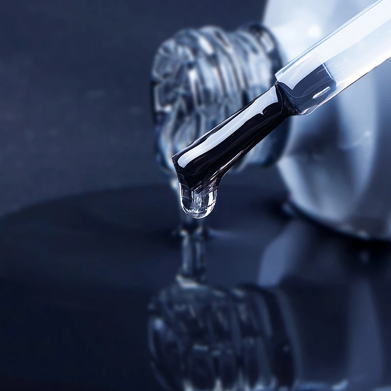 AWStorG15ml 2 IN 1 Crystal Top Coat Transparent Soak Off UV LED Nails Art Manicure Gel Nail Polish Varnishes Primer Function Gel