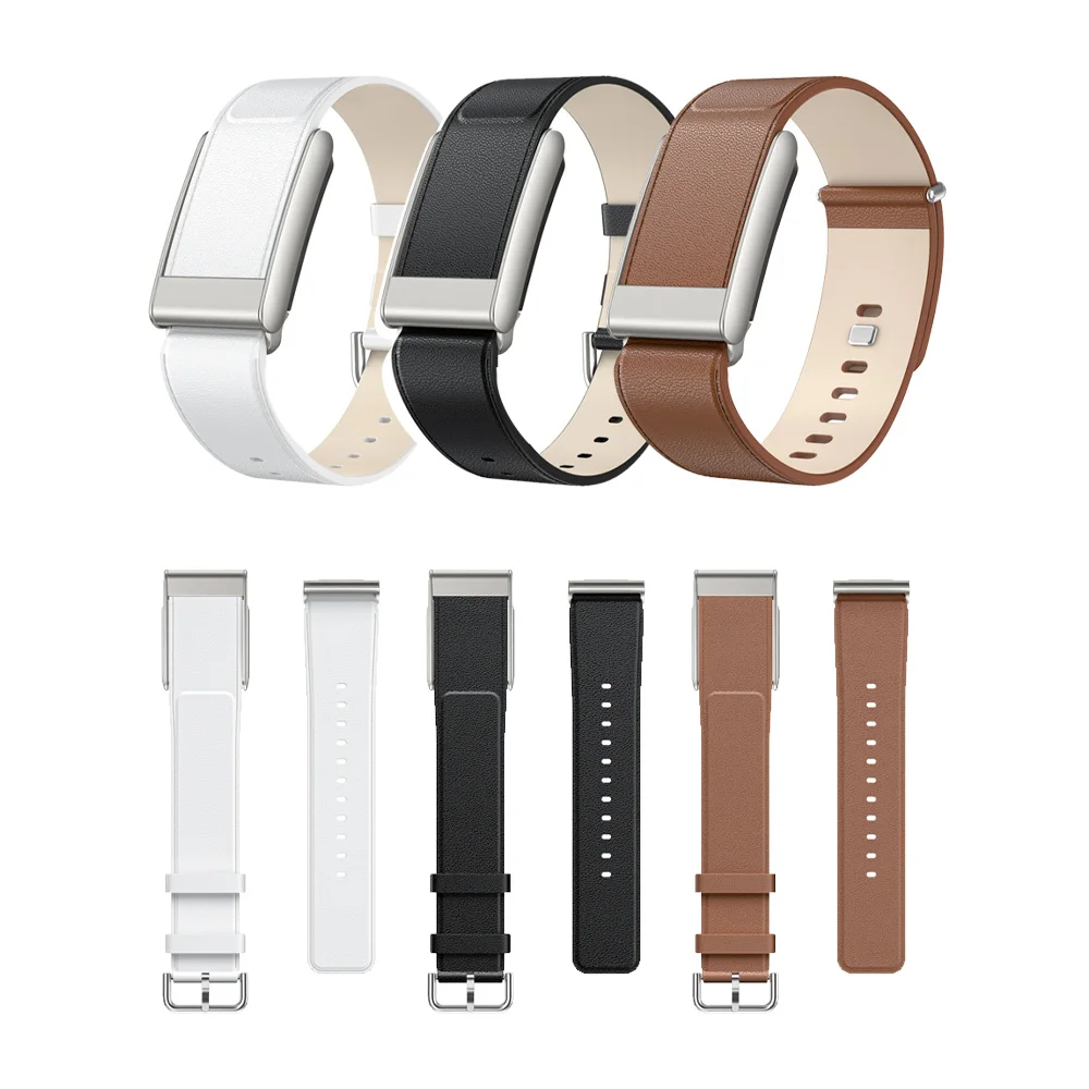 Echtleder-Uhrenarmbänder für Whoop 5.0, kompatibel mit WHOOP ONE-Armband, Fitness-Tracker, Whoop Life EKG-Armbändern