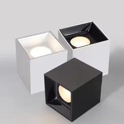 LED square downlight minimalist living room bedroom ceiling light anti-glare spotlight 7W9W12W 15WInterior lighting decoration