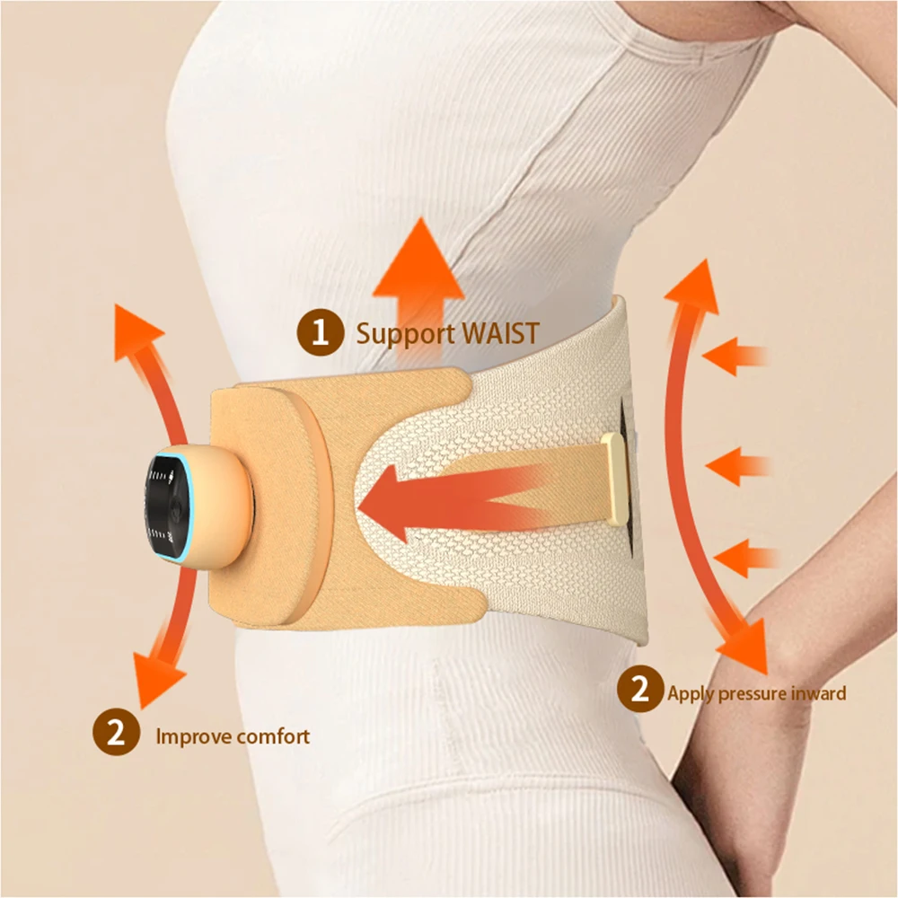 Y5 Spinal Support Belt Lumbar Support Lower Back Belt Spinal Care Elastic Back Support for Back Pain Relief