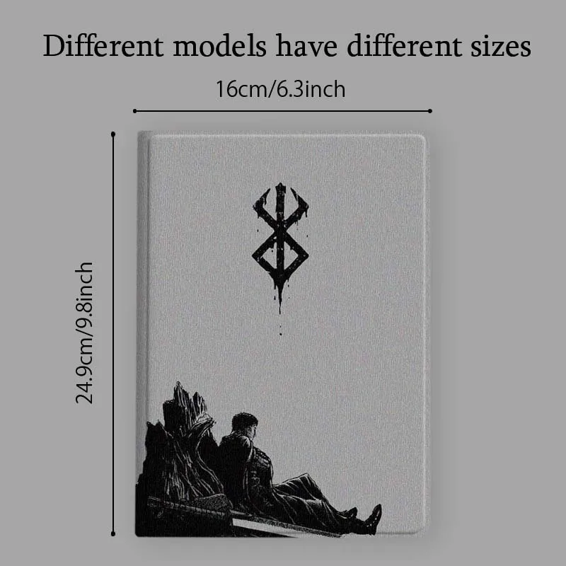 أنيمي B-Berserk كول لهواوي MatePad Air Pro M6 M5 SE T5 13.2 12.6 12 11.5 11 10.8 10.4 10.1 بوصة اللوحي