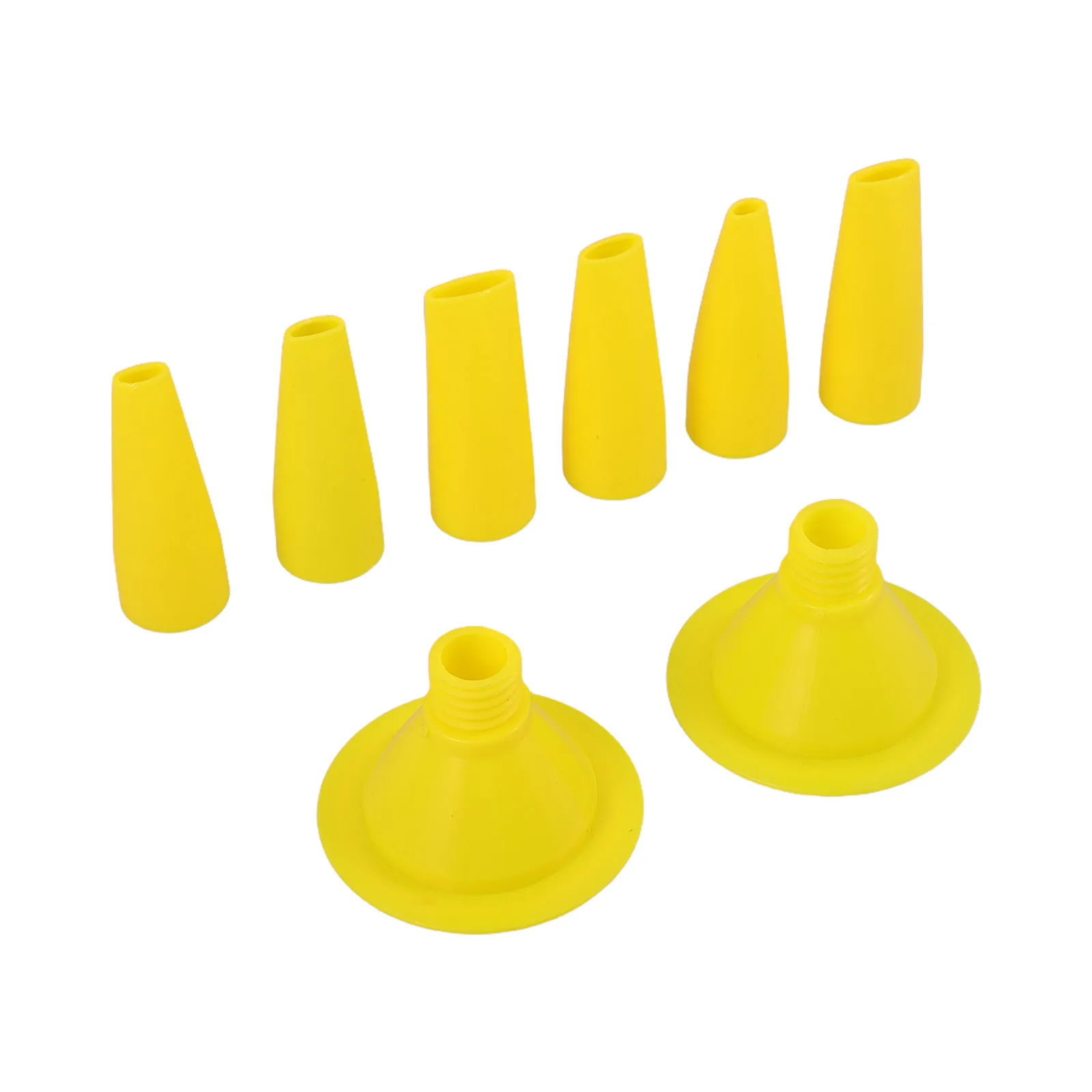 

Heat Resistant Silicone Glue Gun Nozzle Replacement Tips for Precise Crafting Decorating Application Accessories