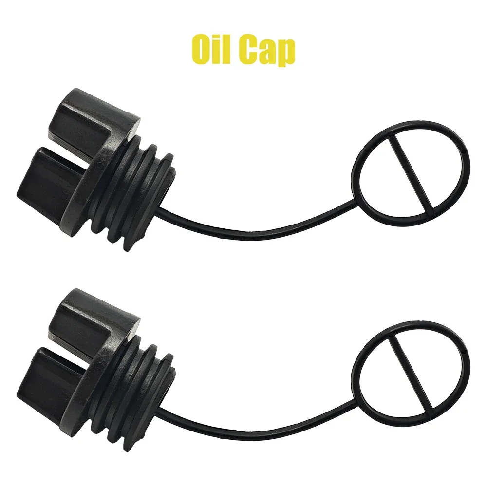 2pcs/lot Oil Tank Filler Cap For McCulloch Chainsaw MAC CAT 335 338 435 Garden accessories