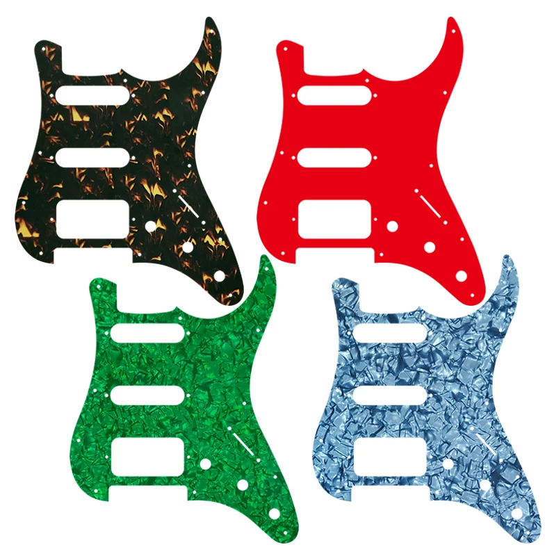 

Pleroo Custom Guitar Parts - For Japan MIJ Fender Japan MIJ AERODYNE SSH II STRAT AST Start Guitar Pickguard,Multicolor Options