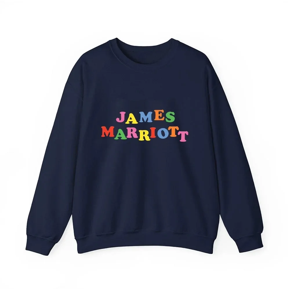 جيمس ماريوت ميرش 2025 بلوزات تأثيري النساء الرجال موضة الشارع الشهير مضحك البلوز سترة رياضية علوية #1