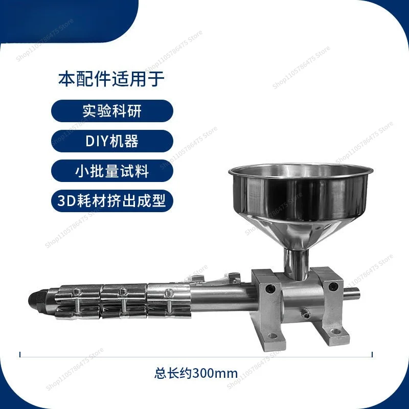 FOR Small Injection Molding Machine/Extruder Screw Kit Microplastic Extrusion 3D Printing Triple Heating