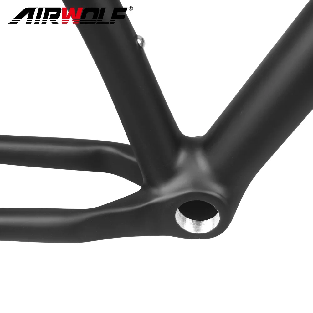 Airwolf XC Mtb Frame 29er T1100 Toray Carbon Fiber Mountain Bicycle Frameset With Seatpost Fork Thru Axle 148mm Boost Disc Brake