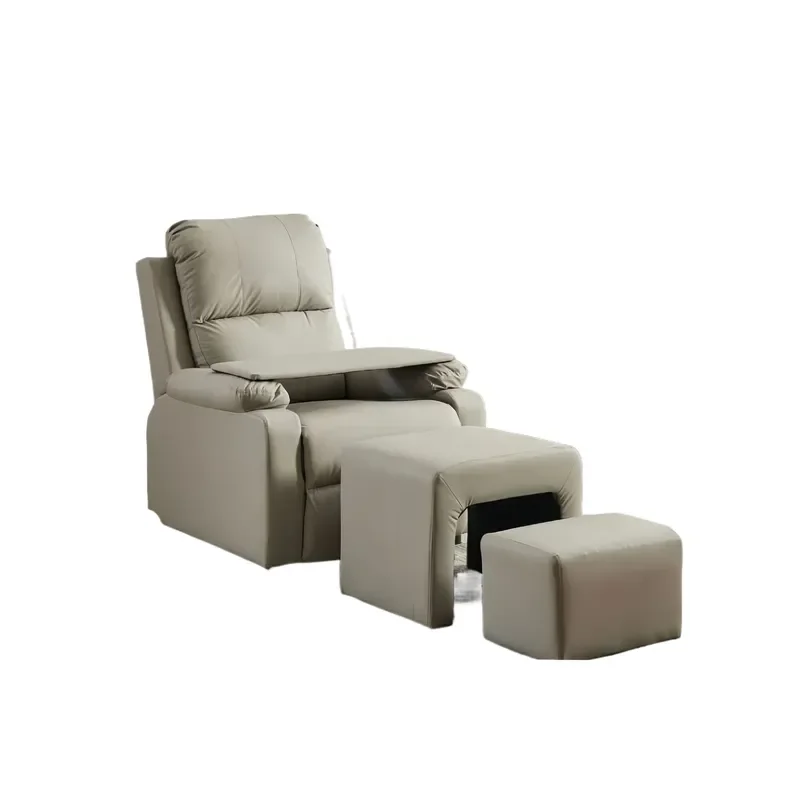 Electric Multifunctional Nail Art Pedicure Chair Foot Bath Spa Reclining Sofa Beauty Salon Space Capsule Footrest Seat