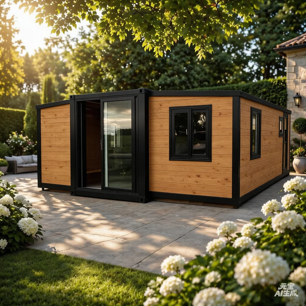 Factory Price Expandable Container House Prefabricated Homes Modular Tiny Home Mobile Folding Room Garden Rooms Warehouse Barn
