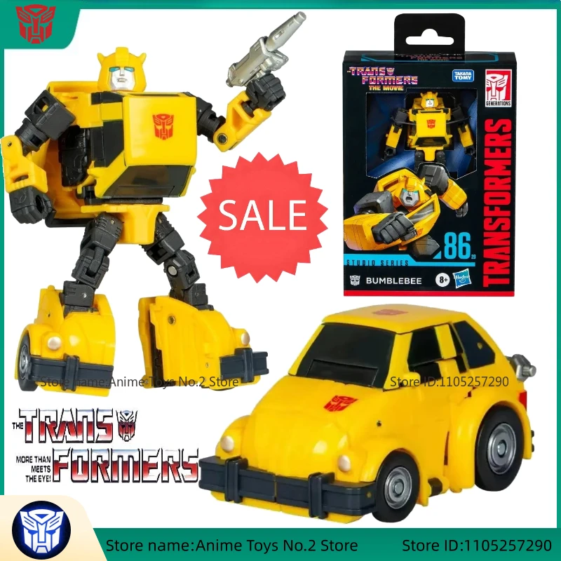 Transformator heeft inventaris en collectibleSS-86-29Bumblebee Action Doll Verjaardagscadeau Model Collectible Originele doos Trendy Gift