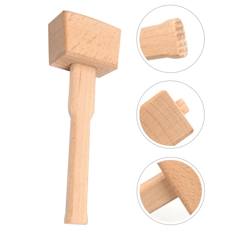 

Wooden Mallet for Woodworking Carving Tool Practical DIY Hand Tool Durable Lightweight Compact Design Gift Idea