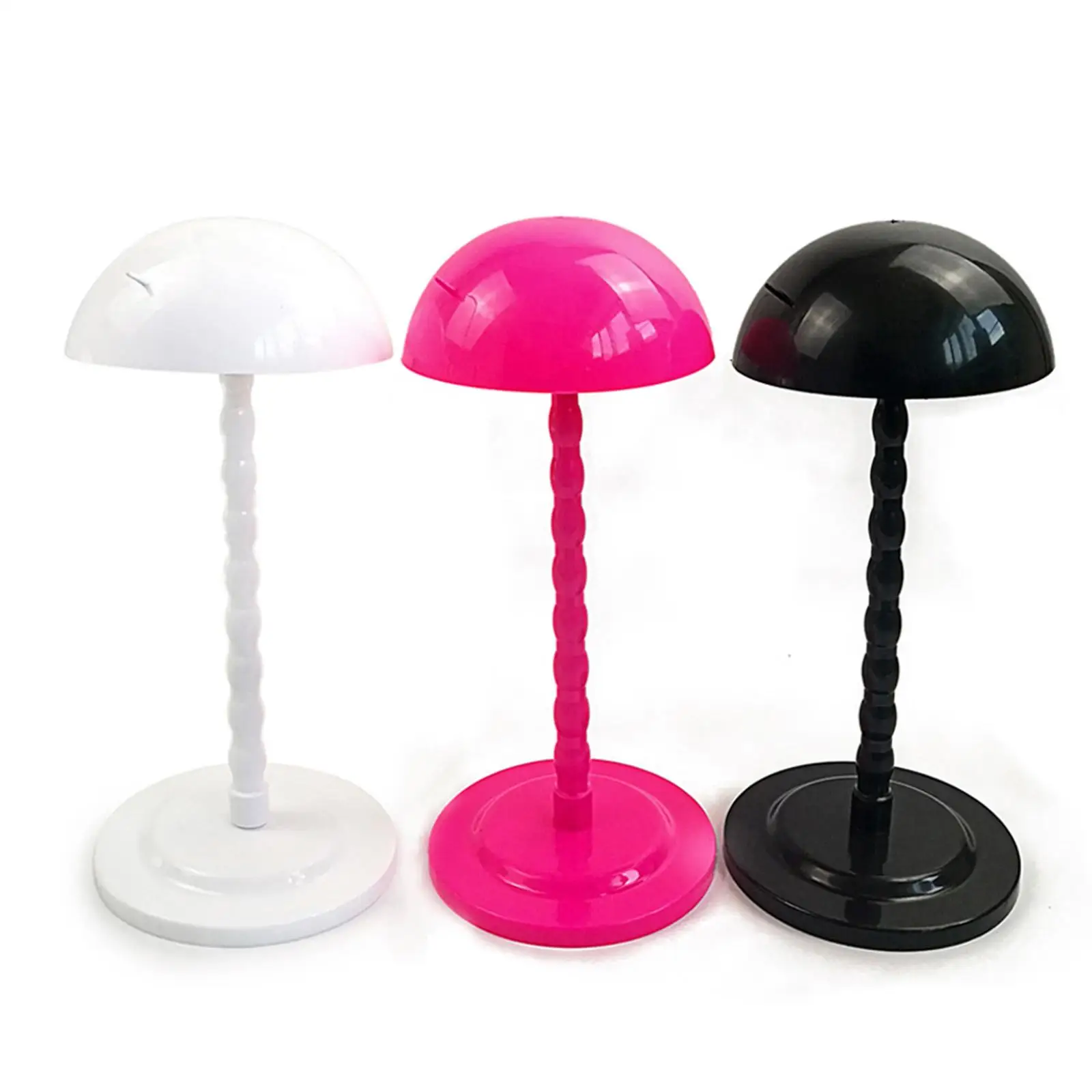 

Wig Stand Hat / Portable / /Practical/ Stable Non- Collapsible Stands Storage Hair Holder for Travel Multiple Wigs Toupee Tool