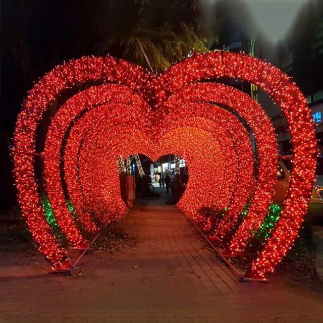 Decorative Christmas Large LED Arch LED 3D Motif Light