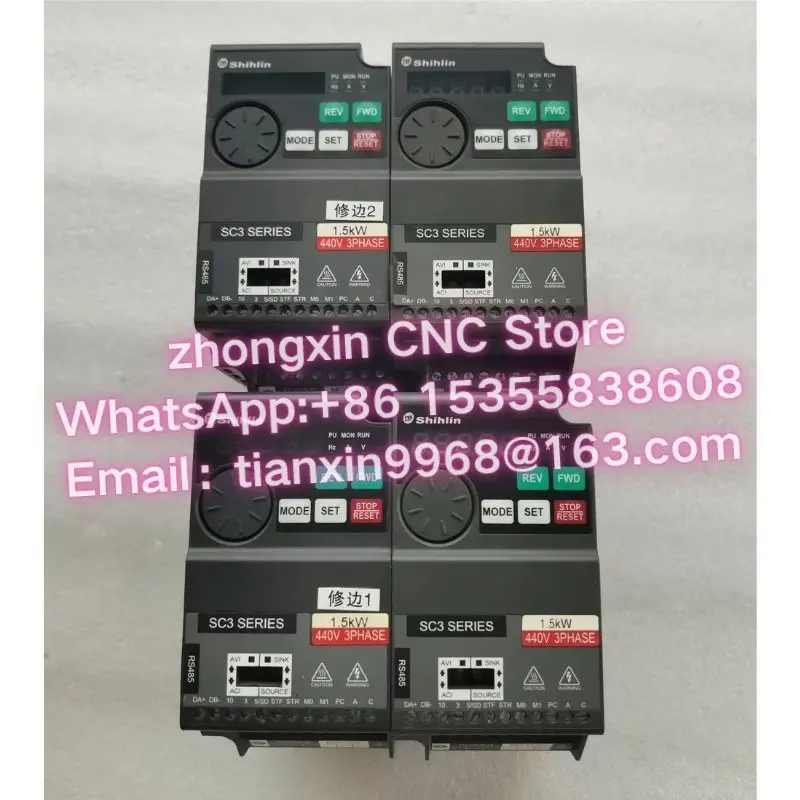 Used SC3-043-0.75K SC3-043-1.5K SC3-043-2.2K SC3-043-5.5K SC3-043-3.7K SC3-043-0.4K  Functional test OK Fast delivery