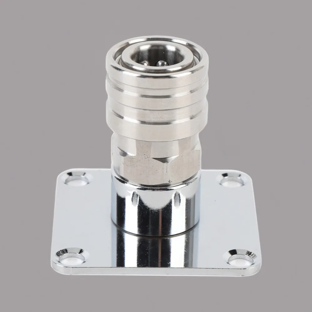 2 Set Stainless Steel Foam Pressure Washer Holder Silver 1/4 Inch Quick Connect Foam Sprayer Holder Space Saving