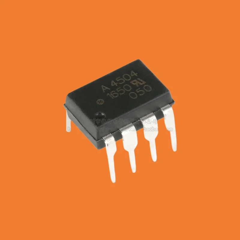 10pcs/Original genuine direct insertion HCPL-4504-000E DIP-8 high CMR high-speed optocoupler chip