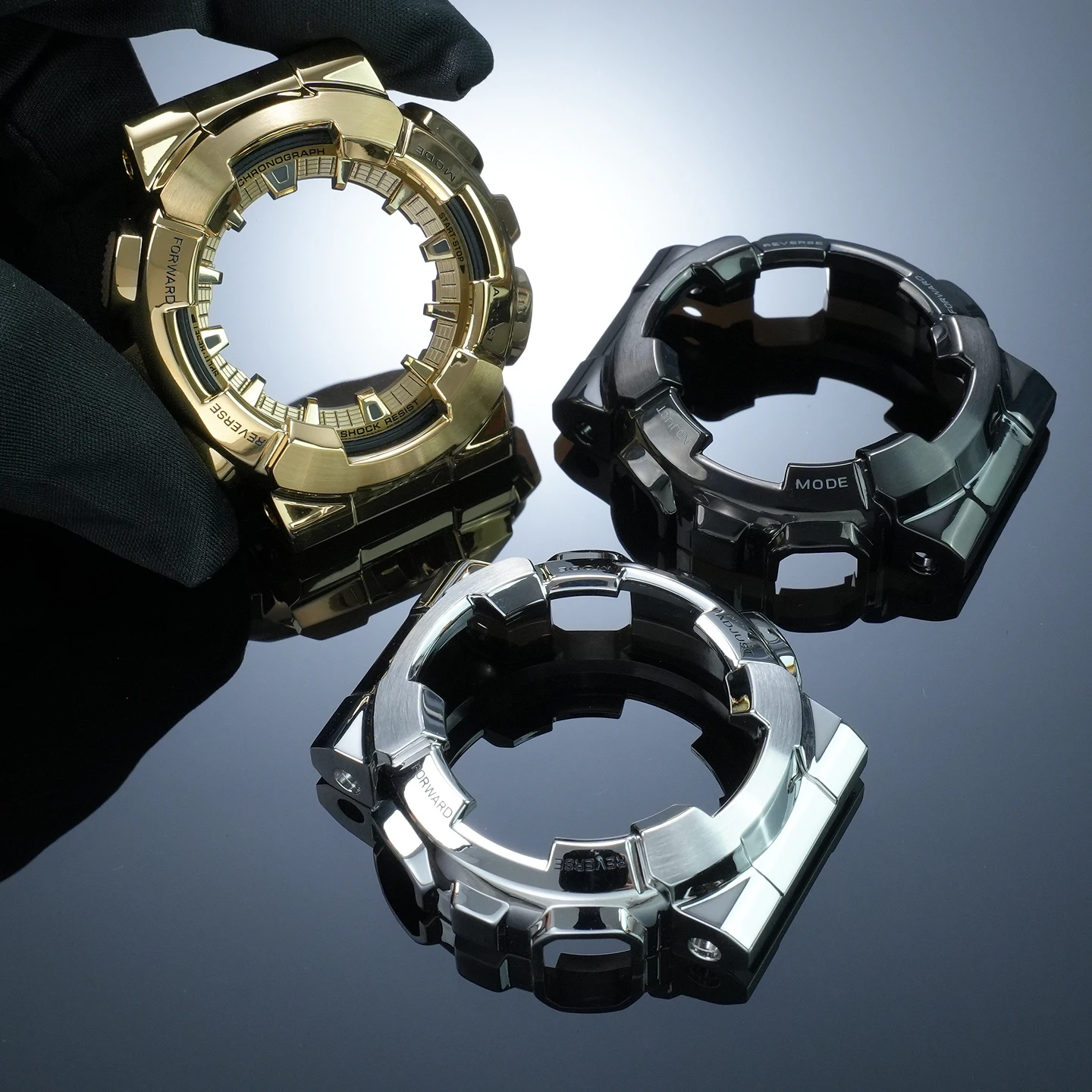 For Casio G-Shock small steel cannon modified GM-110 high-quality stainless steel watch with ga110 case set accessories