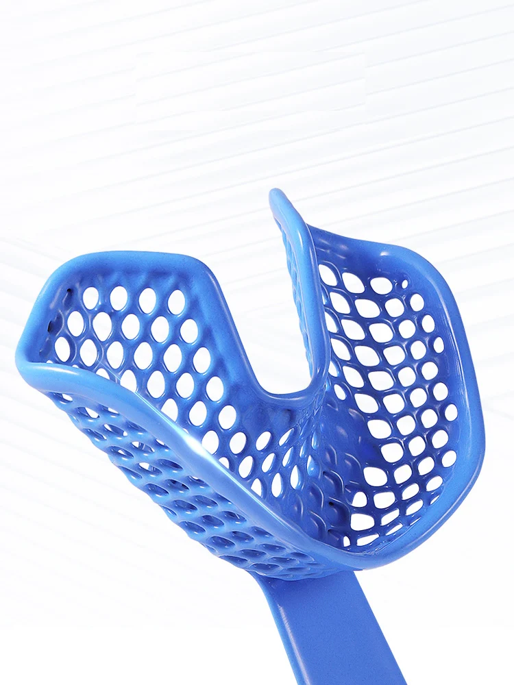 Toothless jaw tray impression full mouth Disposable impression tray