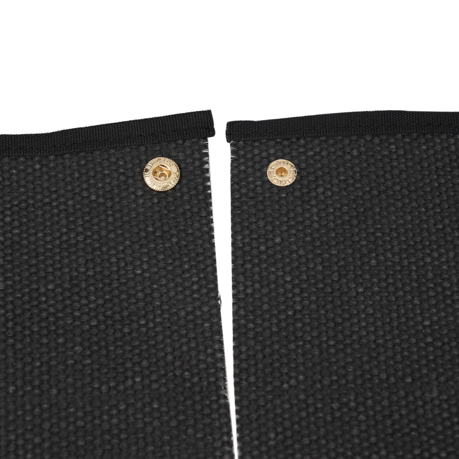 Black Color For Welding For Fire Protection Fireproof Welding Pad Fire Retardant Blanket High-Quality Snap Button