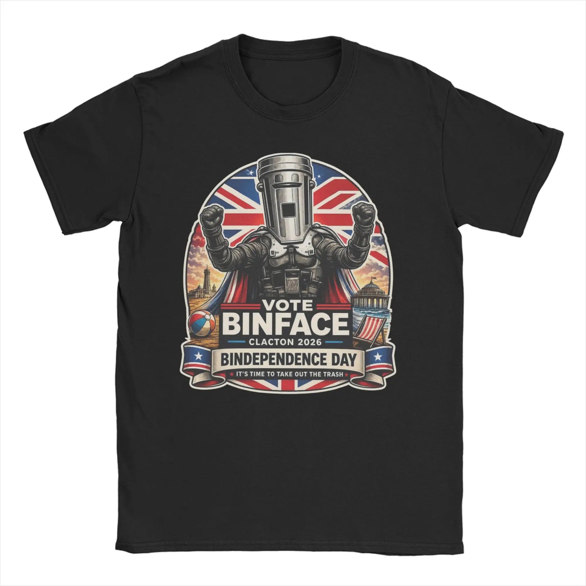 VOTE BINFACE, Vote Count Binface Count Binface  T Shirts Men Women Cotton Funny T-Shirts Crewneck  Tee Shirt Birthday Gift