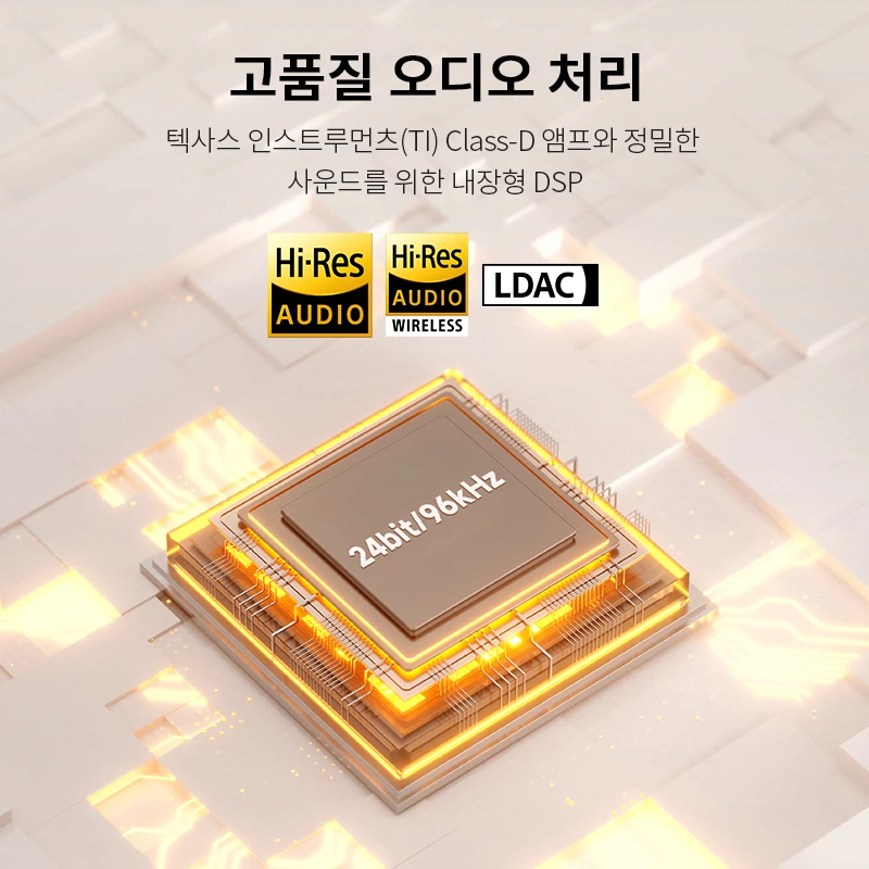 에디파이어 M60 컴팩트 데스크탑 2.0 스피커, 고해상도 오디오, 무선 LDAC, 블루투... - 3