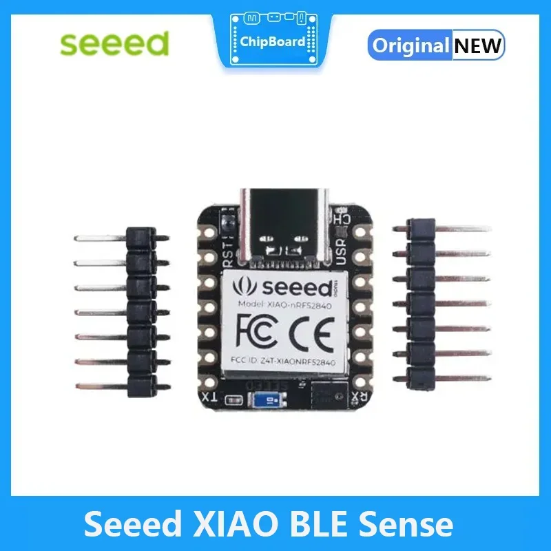Seeed XIAO nRF52840 Sense مع مستشعر TinyML/TensorFlow Lite وميكروفون IMU Bluetooth5.0