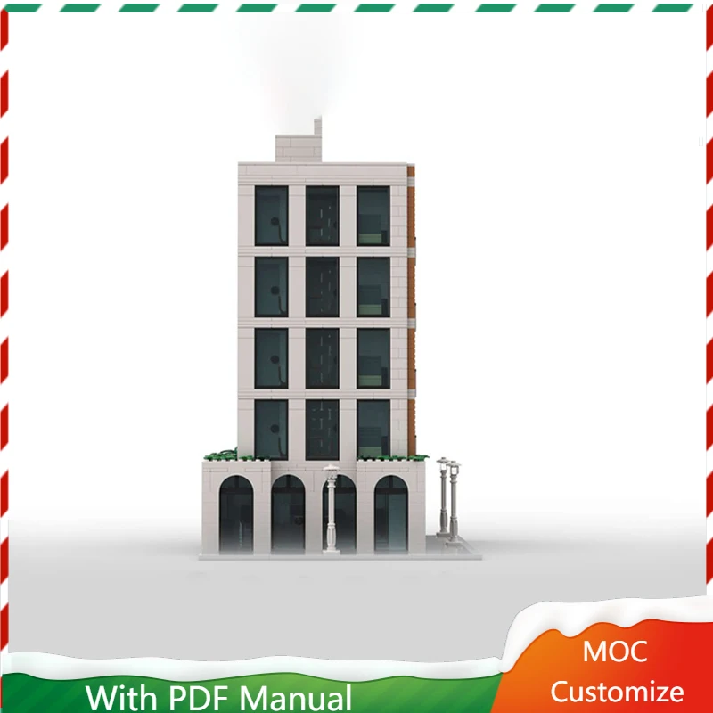 

2209 шт., средневековая роскошная башня, квартира, архитектура, сцена, строительный блок, индивидуальный сборка «сделай сам», детская игрушка, подарок на день рождения