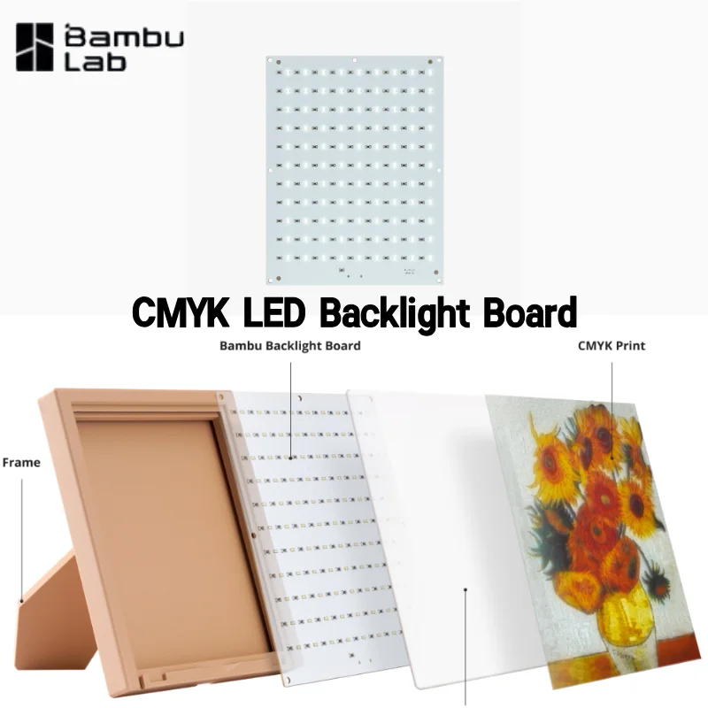 Плата светодиодной подсветки Bambu Lab CMYK FAZ007 Typ-C 5V 1A