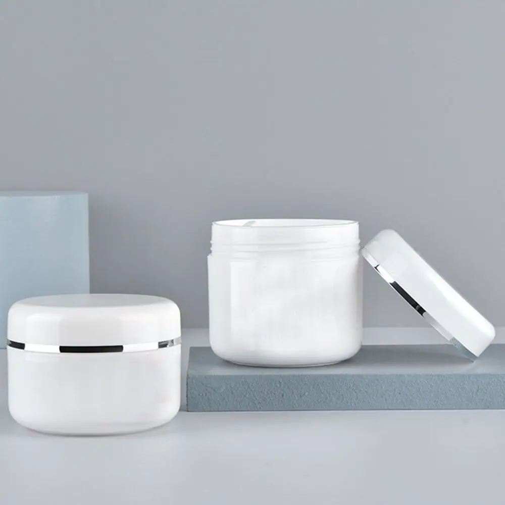 Rangement de voyage rechargeable anti-fuite avec couvercles, conteneurs cosmétiques, boîte de crème et de Lotion, bouteille ronde de pommade, Pot de maquillage