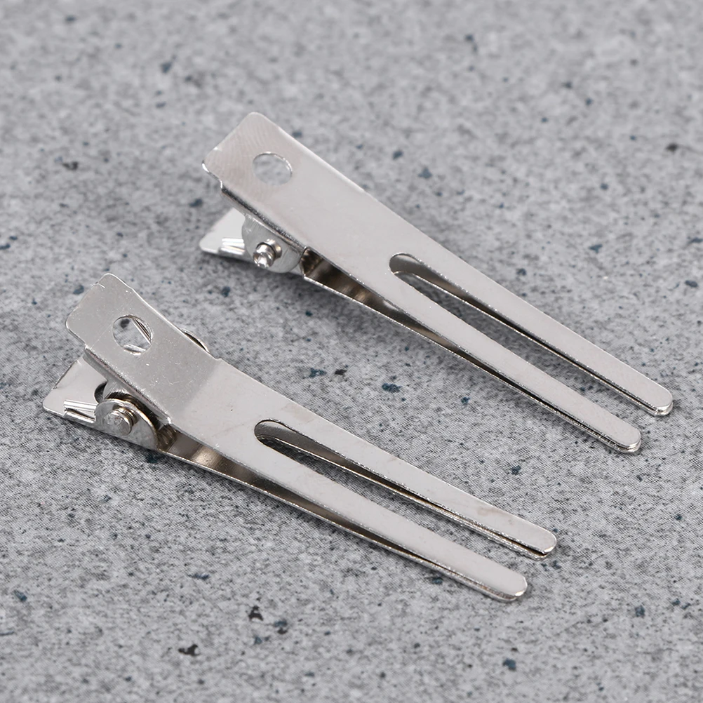 

100 шт., заколки для волос с двойной вилкой, женские заколки в форме утконоса, аксессуары для волос, заколки «сделай сам», красивый внешний вид