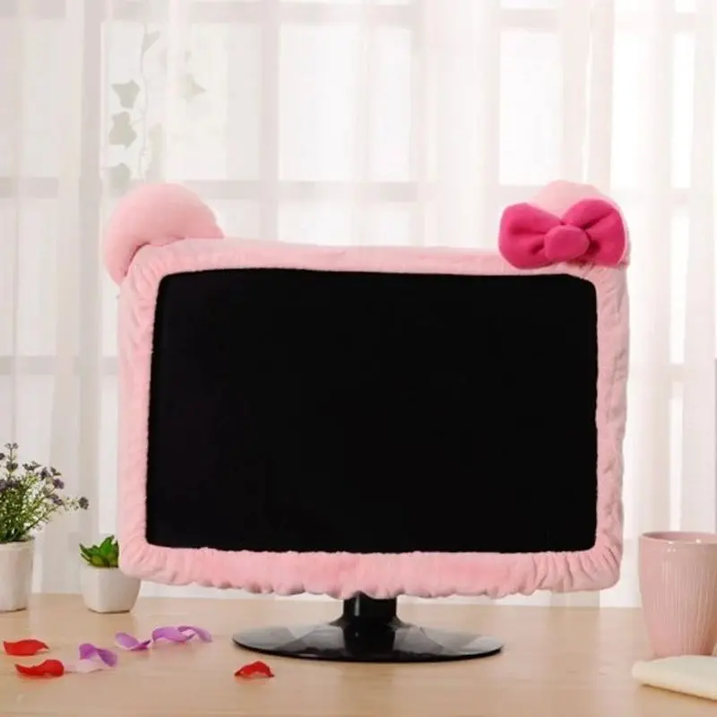 Adorable Dustproof Cuter Monitor Decorations Notebook Surrounding Protective Covers Home Organization Dust Covers