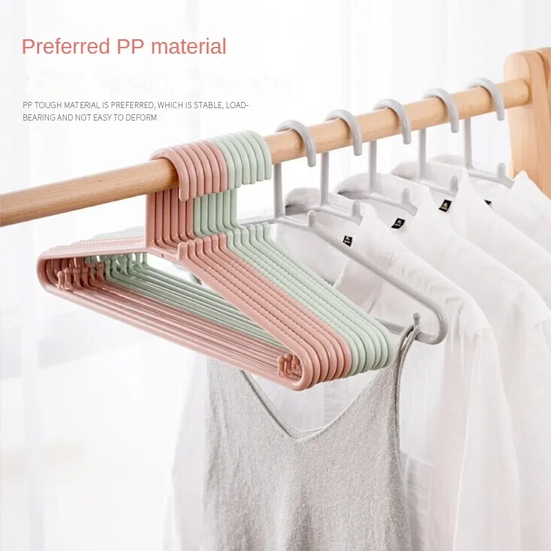 

Tea Flower 5PCS Coat Hanger Clothes Drying Rack Washing Clothes Pants Underwear Overcoat Hanger Hard Plastic Home Accessories