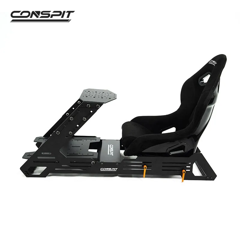 CONSPIT GT-B GT Racing Cockpit Racing Simulator Cockpit (with /No G29 T248  Steering Wheel & Pedals for  Thrustmaster Logitech)