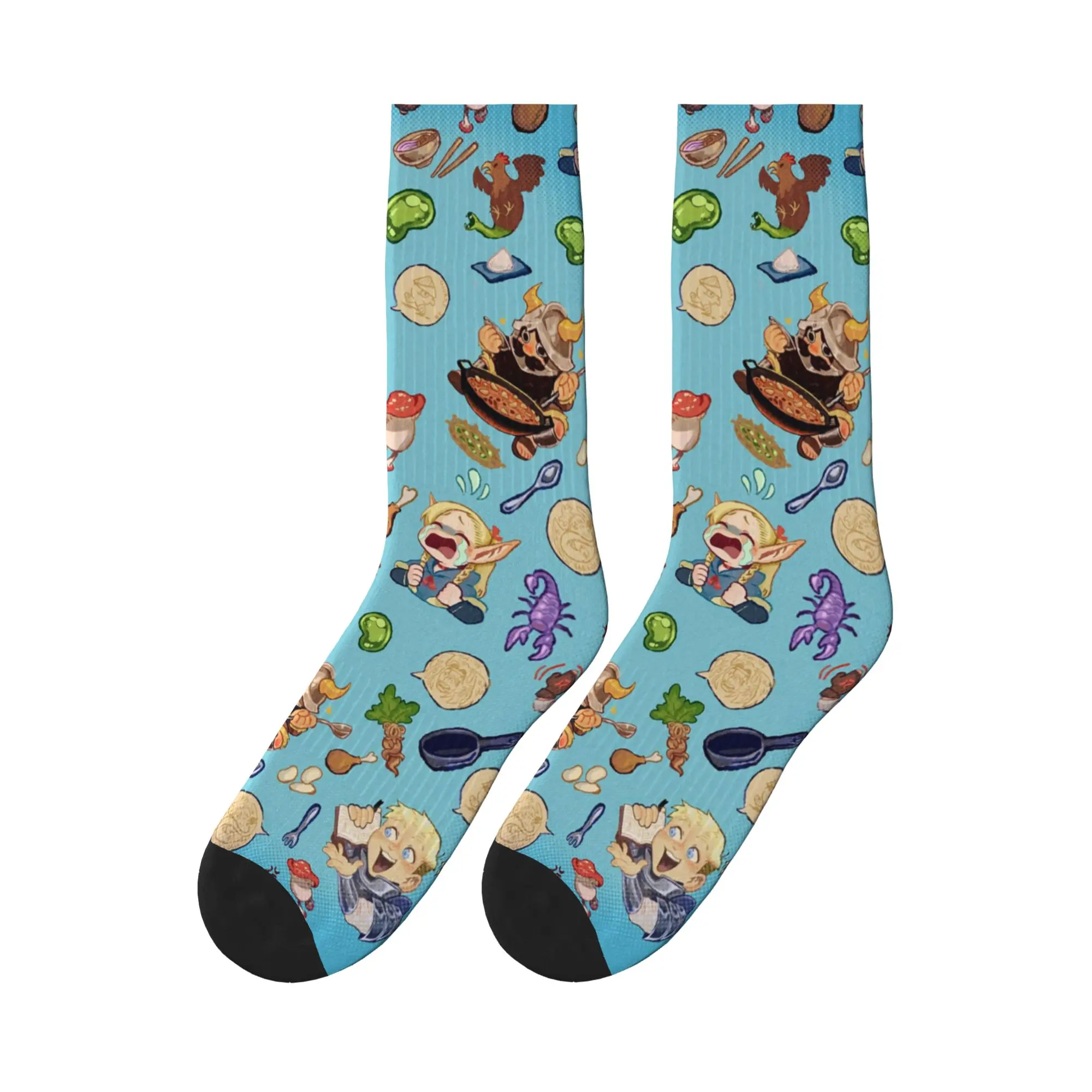 

Delicious In Dungeon Sports Socks High Quality Stockings All Season Long Socks for Unisex Gifts