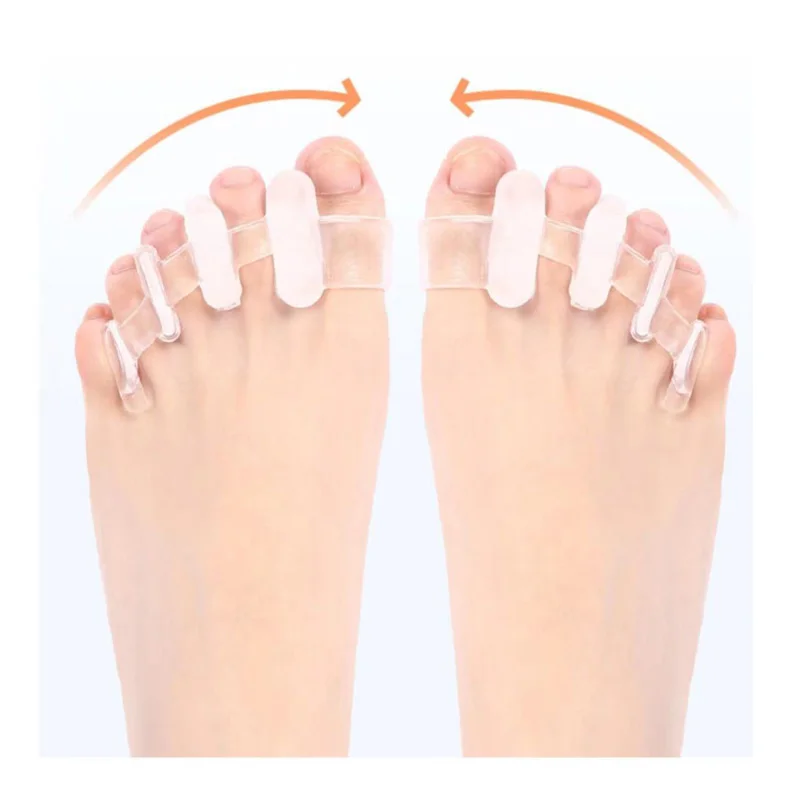 Silicone Gel Thumb Corrector Bunion Foot Toe Hallux Valgus Protector Separator Finger Straightener Adjuster Foot Care Tools