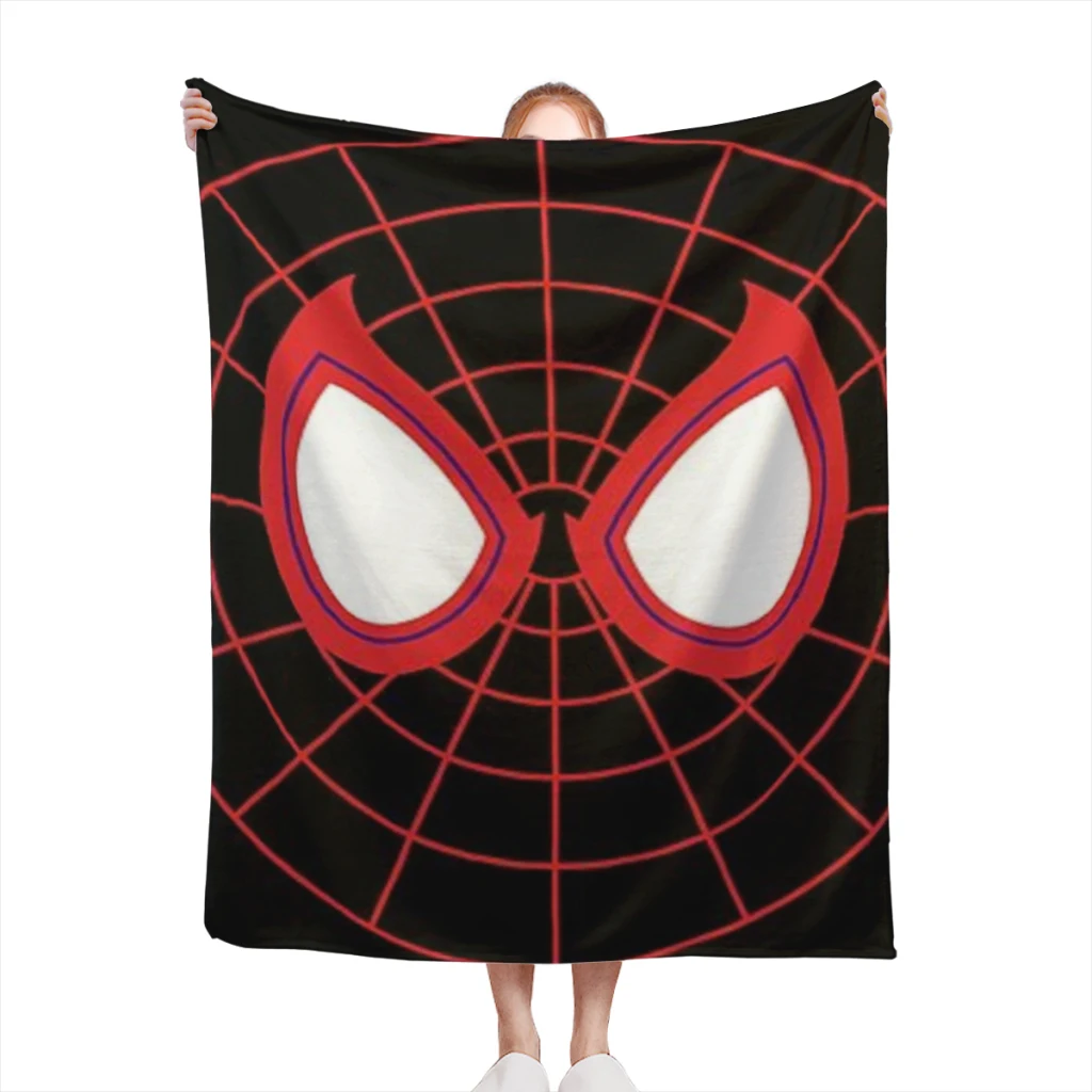 Miles Morales Eyes Medium Blanket Comforter Flannel Soft throw Blankets Warm Home and Decoration