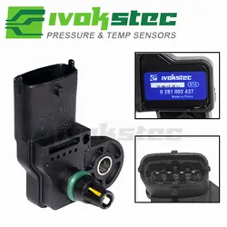 3 Bar Intake Manifold Absolute Pressure Map Sensor For Iveco 24459853 Massif Daily 2.3 3.0 4.0 SAAB 9-3 9-5 1.9 2.2 24459853