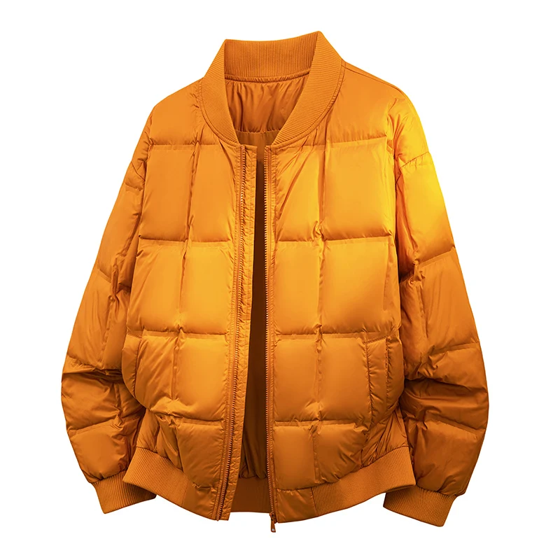Winter Plus Size S-8XL Casual Men Parkas Loose Comfortable Baseball Collar Outerwear Fashion All-match Cotton Jackets New Style